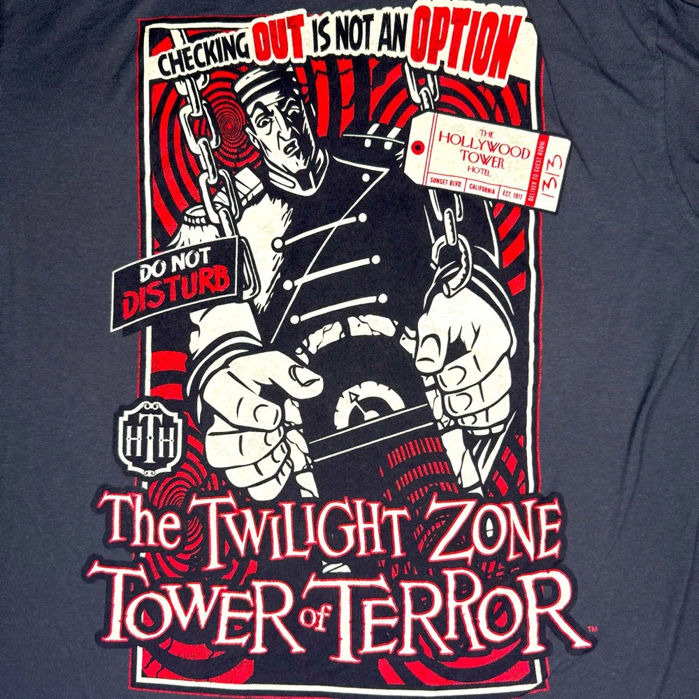 Cast Exclusive Disney Tower of Terror Bellhop Shirt